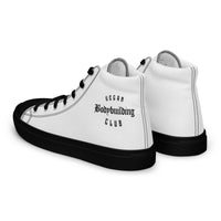 Men’s high top canvas shoes