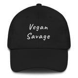 The "Vegan Savage" Dad Hat