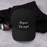 The "Vegan Savage" Dad Hat